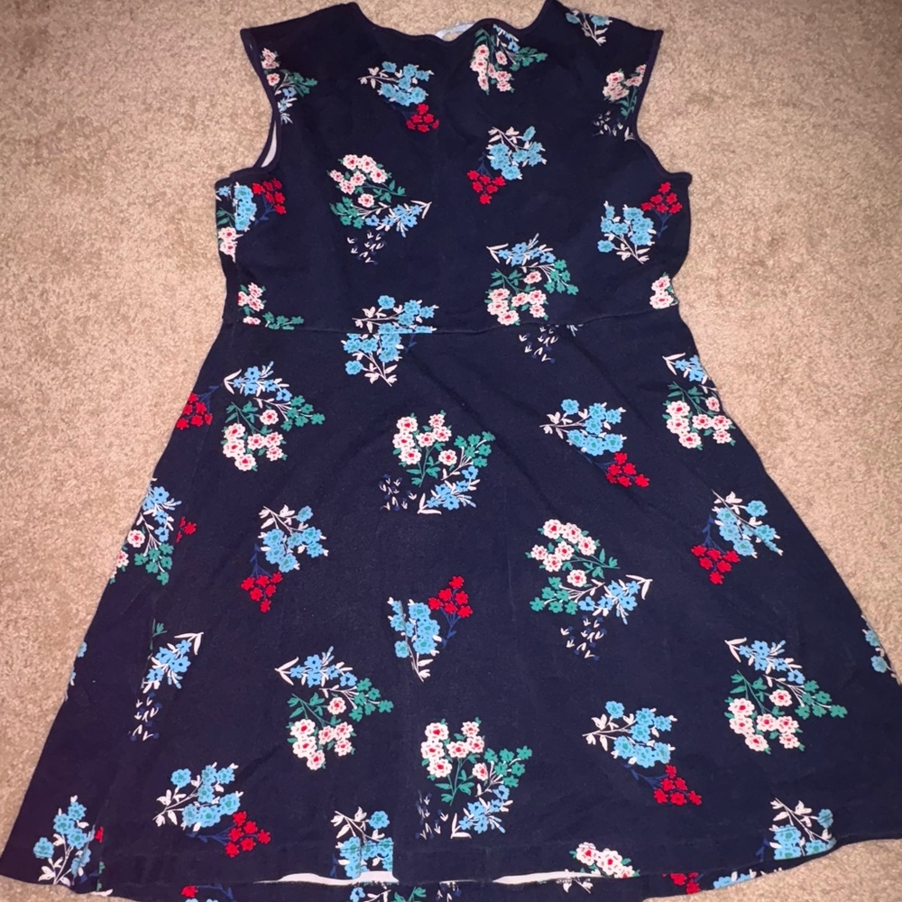 Draper James navy floral dress - Picture 4 of 5